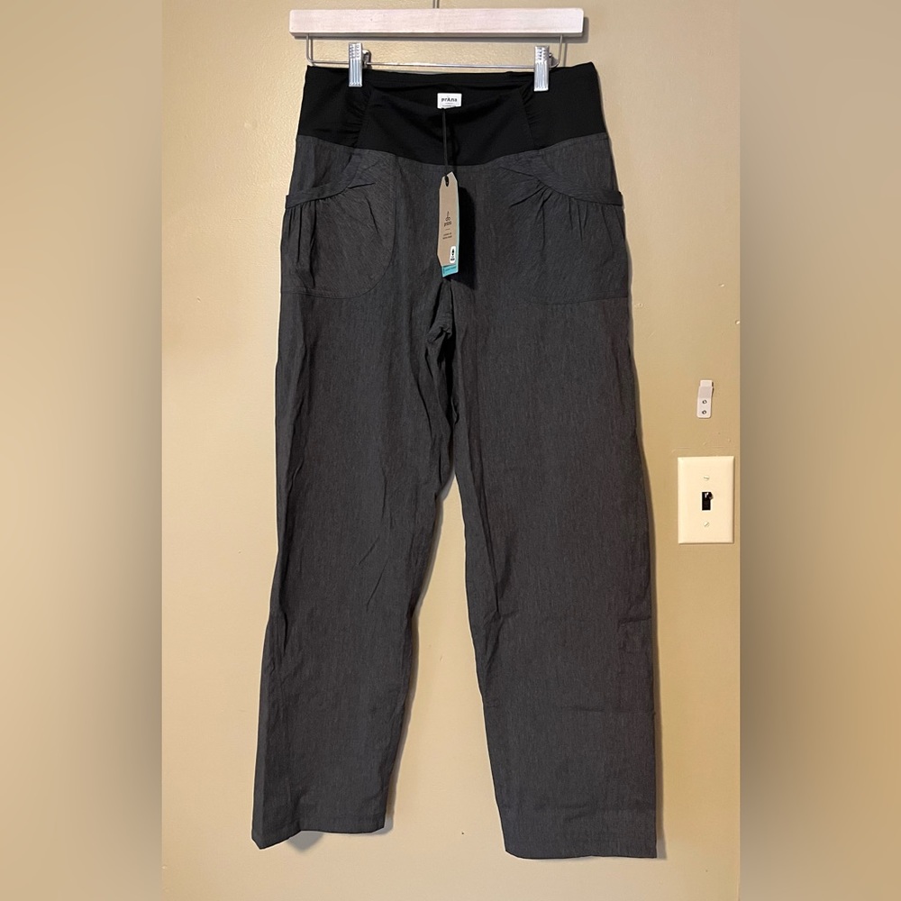 Prana Charcoal Straight Leg Pants - Picture 6 of 16